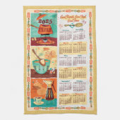 Serviette du calendrier de cuisine moderne du mili (Vertical)