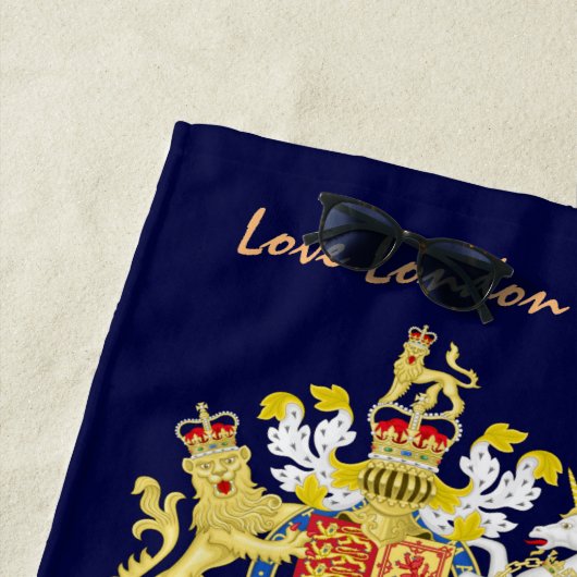 serviette du drapeau britannique, Big Ben, Grande- (En situation)