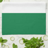 serviette du drapeau italien (Plié)