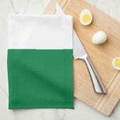 serviette du drapeau italien (Quart Plié)