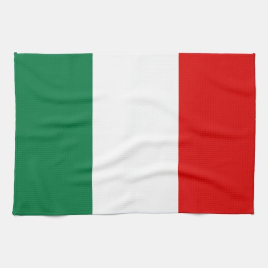 serviette du drapeau italien (Horizontal)