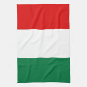 serviette du drapeau italien (Vertical)
