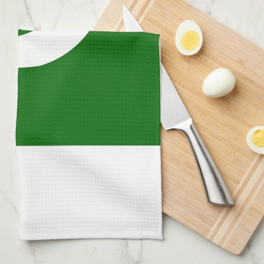 serviette du drapeau pakistan (Quart Plié)