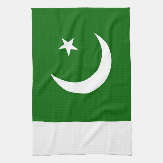serviette du drapeau pakistan (Vertical)