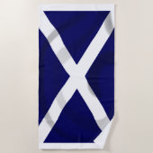Serviette écossaise Saltire Beach (Devant)