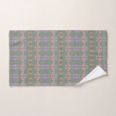 Serviette élégante Set avec vert gris (Serviette à main)