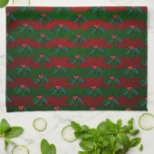 Serviette Elf de Noël sur mesure Serviettes de thé (Plié)