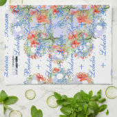 Serviette en dentelle Balsam et Lobelia (Plié)