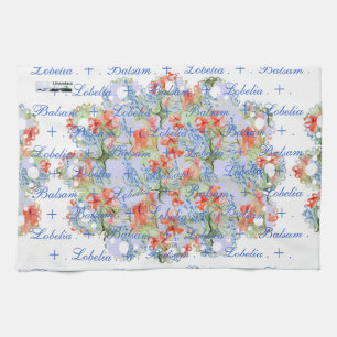 Serviette en dentelle Balsam et Lobelia
