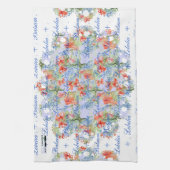 Serviette en dentelle Balsam et Lobelia (Vertical)