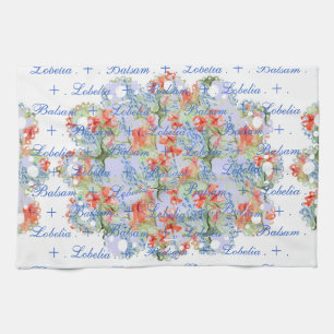 Serviette en dentelle Balsam et Lobelia