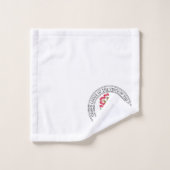 Serviette en libre-service Loge de l'état de l'Ill (Gant de toilette)
