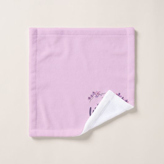 Serviette En Orchidée À Mériter (Gant de toilette)