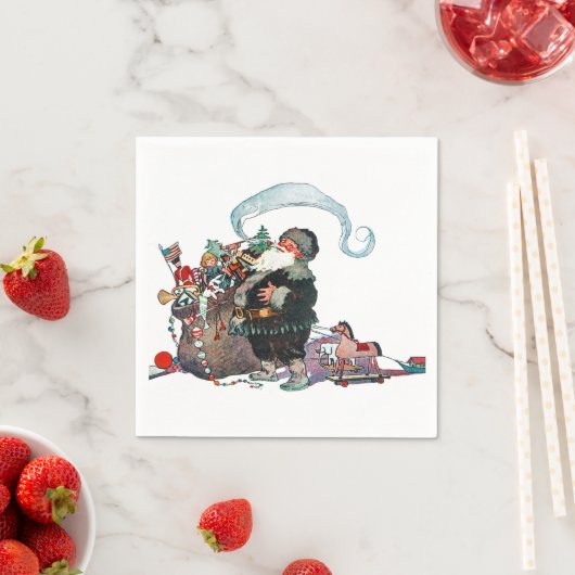 Serviette en papier (En situation)