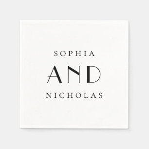 SERVIETTE EN PAPIER 