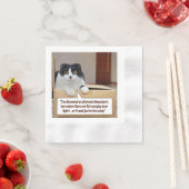 Serviette en papier (En situation)
