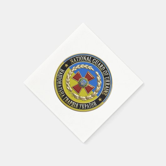 Serviette En Papier [100] Garde nationale ukrainienne [édition spécial (Coin)