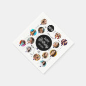 Serviette En Papier 100e anniversaire Ballons photo (Coin)