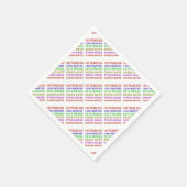 Serviette En Papier 100e anniversaire Jalons (Coin)
