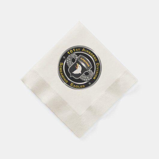 Serviette En Papier 101e division aéroportée (Coin)