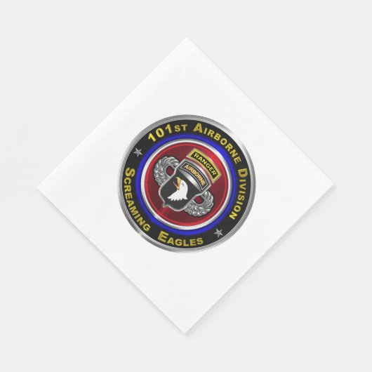 Serviette En Papier 101e division aéroportée Ranger (Coin)
