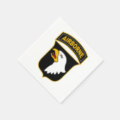 Serviette En Papier 101e division aéroportée Vétéran militaire (Coin)