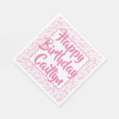 Serviette En Papier 105 Anniversaire Nombre Aléatoire Motif Saint Jacq (Coin)