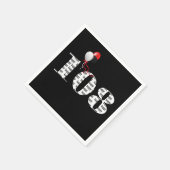 Serviette En Papier 108e anniversaire ballons de fête (Coin)