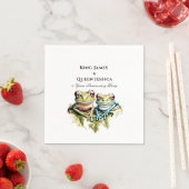 Serviette En Papier 10 ans Mariage Anniversaire Jardin Décontractée fê (En situation)