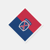 Serviette En Papier 10e division de montagne (Coin)