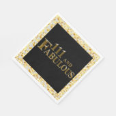 Serviette En Papier 111 anniversaire (Coin)