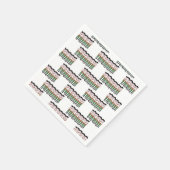 Serviette En Papier 12 Jours de Noël 12 Drummers (Coin)