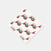 Serviette En Papier 12 Jours de Noël 9 Danses Dames (Coin)