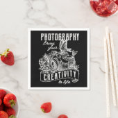 Serviette En Papier 137. Photographe Bring Your Creativity To Life (En situation)