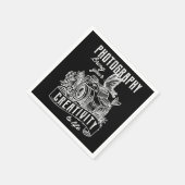 Serviette En Papier 137. Photographe Bring Your Creativity To Life (Coin)