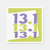 Serviette En Papier 13,1 demi-marathon (Devant)