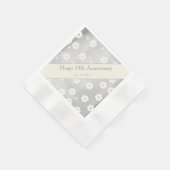 Serviette En Papier 14e anniversaire du Mariage, anniversaire de l'ivo (Coin)