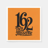 Serviette En Papier 1692 Ils Ont Manqué Une Sorcière Halloween Saison (Devant)