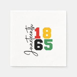 Serviette En Papier 1865 Le Véritable Jour de l'Indépendance