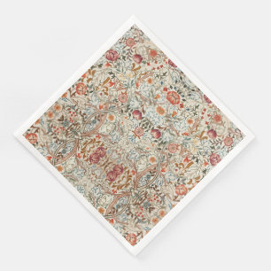 Serviette En Papier 1890 Vintage William Morris Acanthus Portière