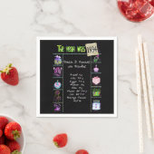 Serviette En Papier 1934 Anniversaire Trivia Napkins (En situation)