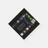 Serviette En Papier 1935 Anniversaire Trivia Napkins (Coin)
