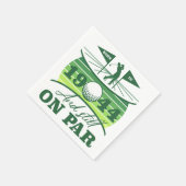 Serviette En Papier 1944 80e anniversaire Humour de golf (Coin)