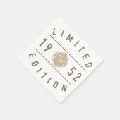 Serviette En Papier 1952 70e anniversaire Edition limitée (Coin)