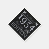 Serviette En Papier 1954 Edition Limitée 70 Ans (Coin)