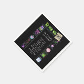 Serviette En Papier 1961 Année de naissance serviettes trivia (Coin)
