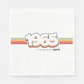 Serviette En Papier 1965 The birth of legends