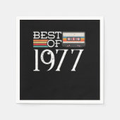 SERVIETTE EN PAPIER 1977 (Devant)
