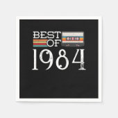 SERVIETTE EN PAPIER 1984 (Devant)