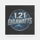 Serviette En Papier 1,21 Gigawatts (Devant)